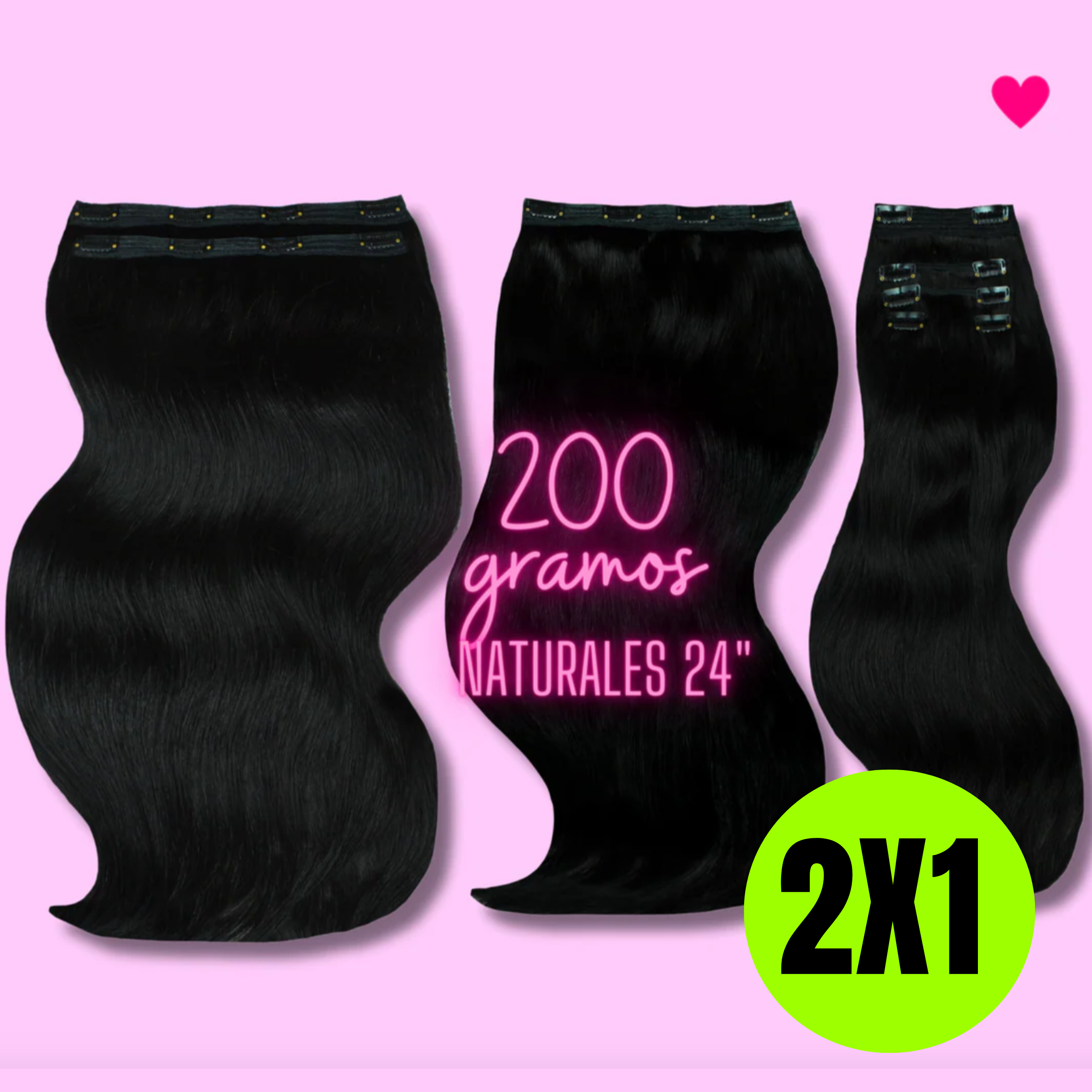 Set Big Mama 🦋 24" Naturales