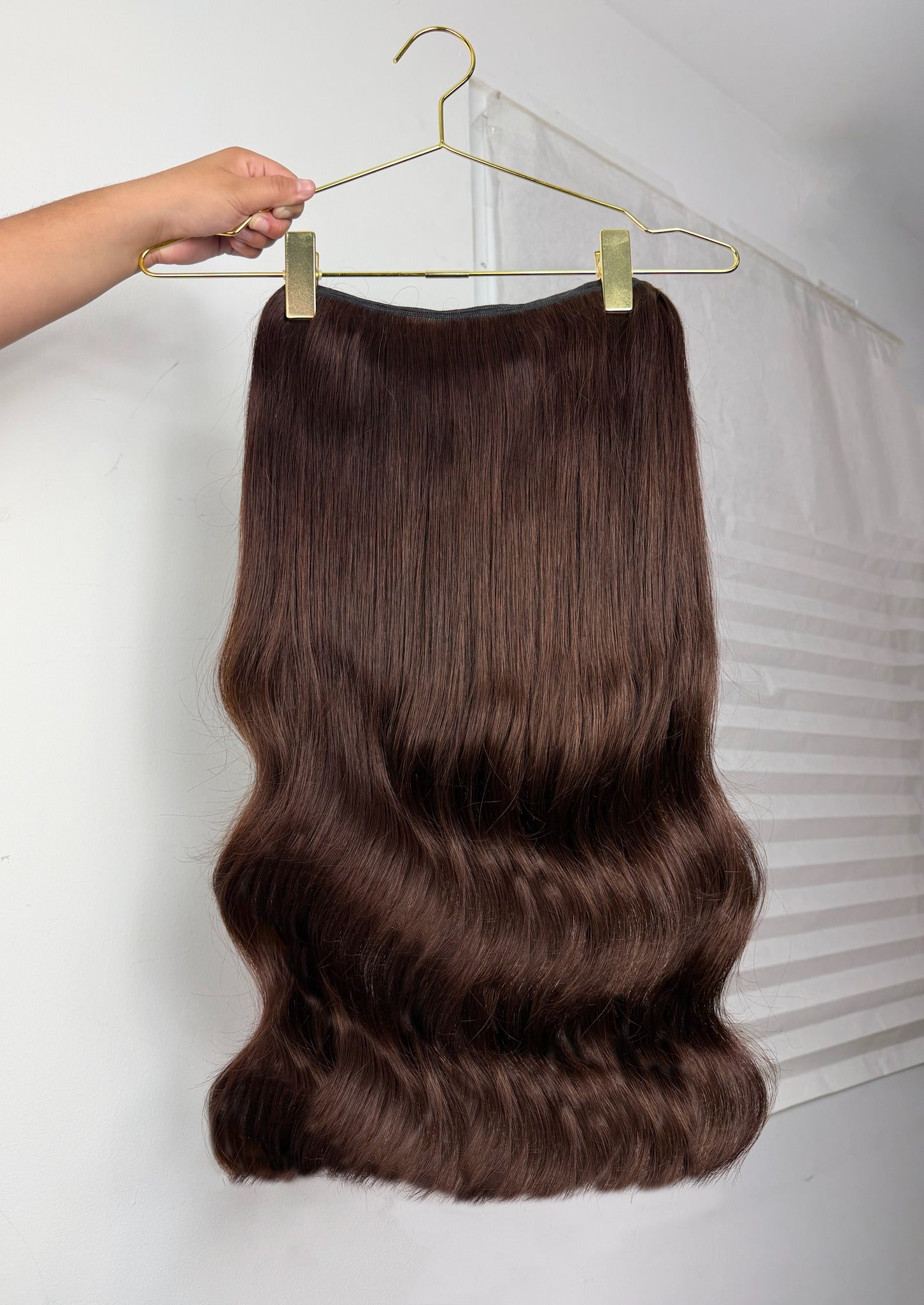 Cortina de 2 Metros💗 Natural 18"